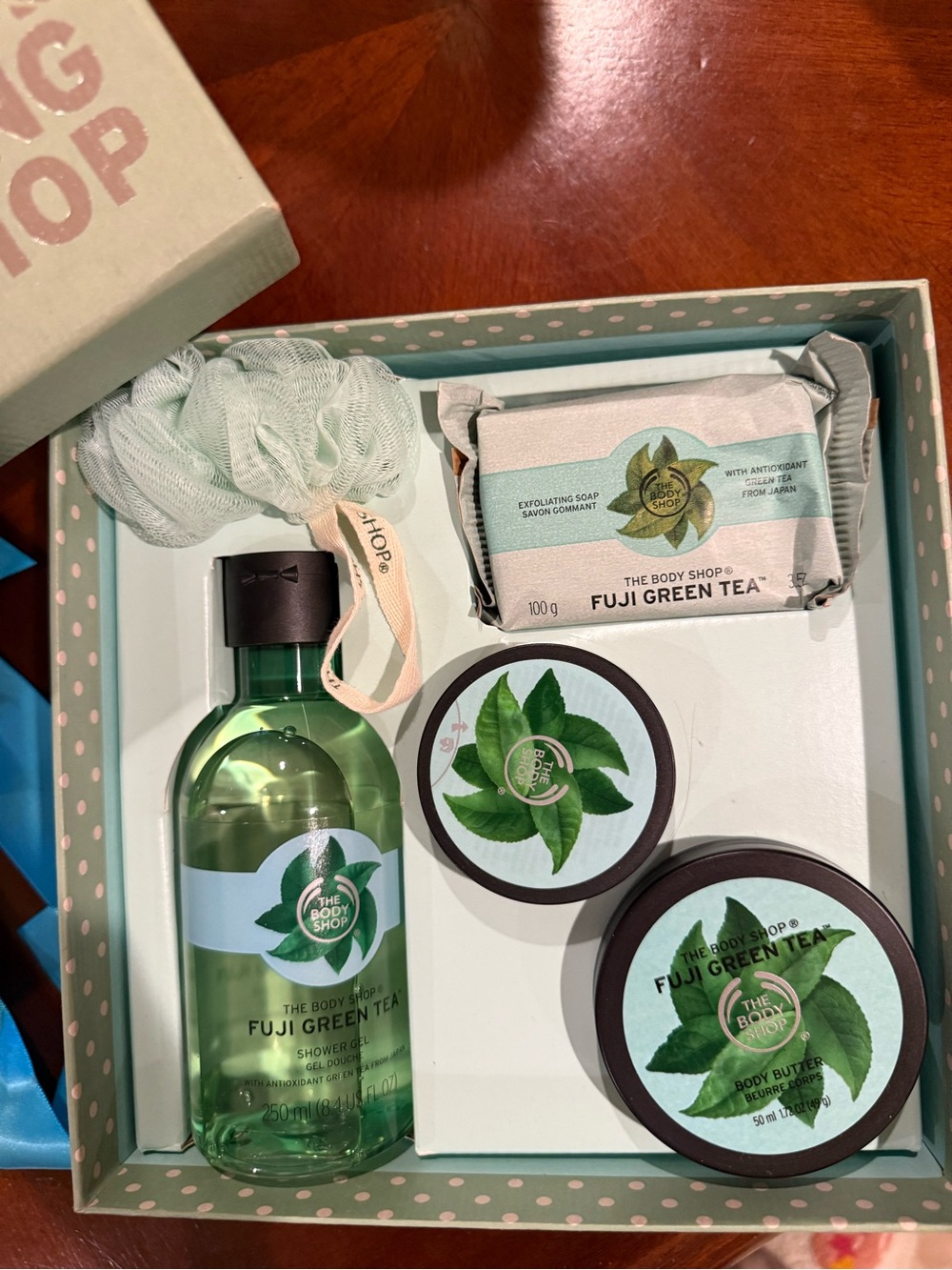 The Body Shop Fuji Green Tea Bath & Body Set